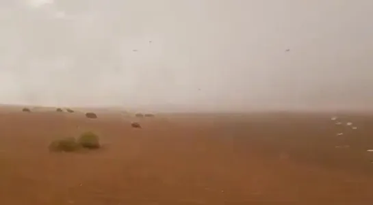 🌩Арабские Эмираты успешно испытали технологию искусственного дождя в горящей пустыне при температуре 50°C