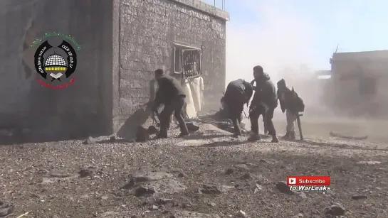 Syria Civil War - Syrian Rebels In Heavy Combat Firefight With The Syrian Army.