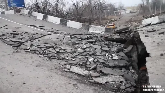 Донецк ДНР минометный обстрел - Donetsk mortar shelling 26.02.2015