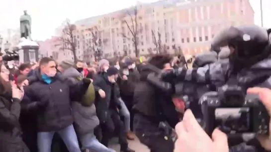 Москва, беспредел .Личность уже установлена...