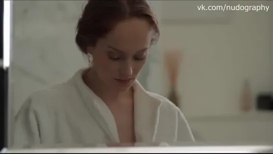 Обнажённая Лотте Вербеек (Lotte Verbeek) в фильме "На грани сомнения" (Suspension of Disbelief, 2012, Майк Фиггис)