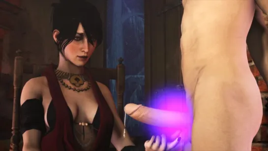 Dragon Age Morrgian magic dick