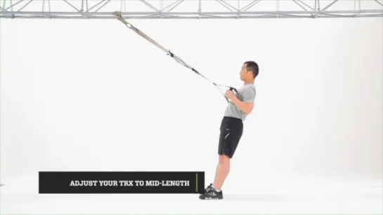 TRX Squat Row (Single Arm) Level 1