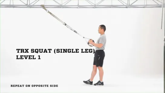 TRX Squat (Single Leg) Level 1