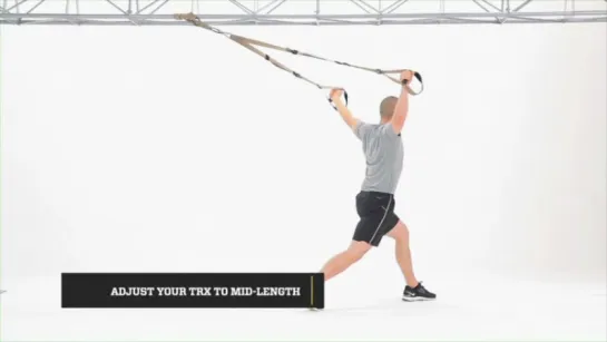 TRX Split Squat With Y Deltoid Fly