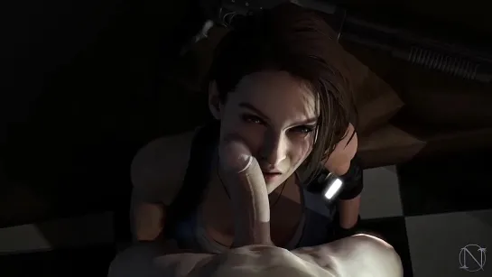 Jill Valentine Blowjob