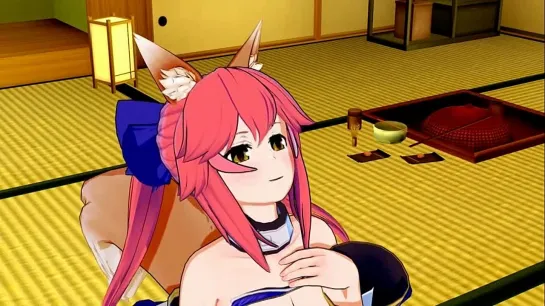 Fate_Grand Order - Tamamo no Mae 3D Hentai_2