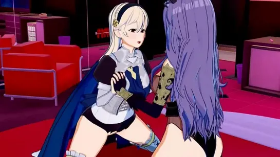 Fire Emblem - Corrin X Camilla 3D Threesome Hentai