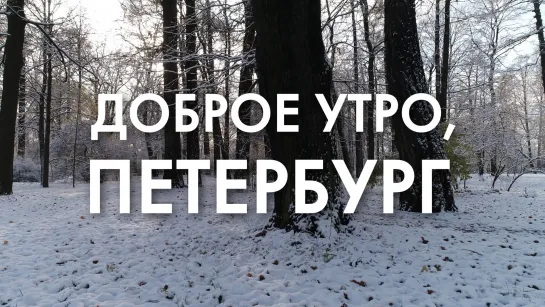 Доброе утро, любимый город!