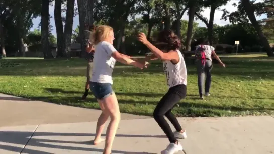 Best fight of 2017 ! White girl gets beat up !