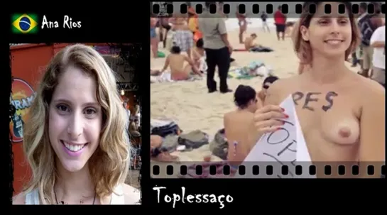 Ana Rios - Toplessaço