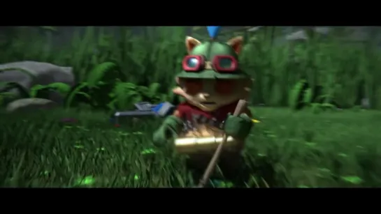 Master Yi vs Teemo - League of Legends Fight Animation