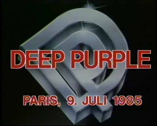 Deep Purple - Live at Rockpalast Palais Omnisport Paris 09.07.1985