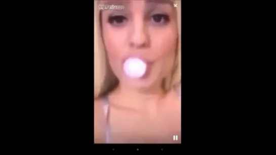 Красивая русская девушка показала всю себя в Periscope   Перископ