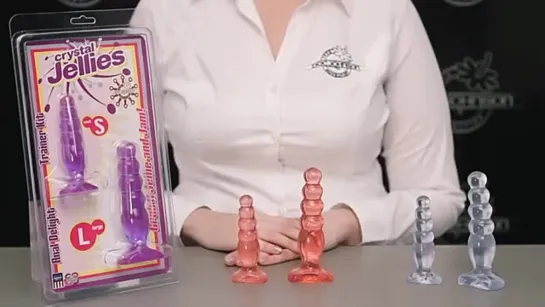 Crystal Jellies Anal Trainer Kit - Doc Johnson, США