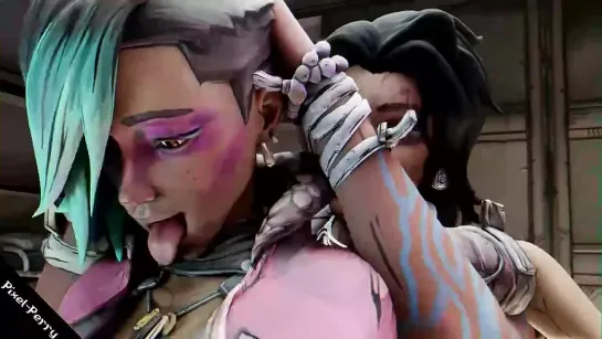 Lorelei and Amara (Borderlands sex)