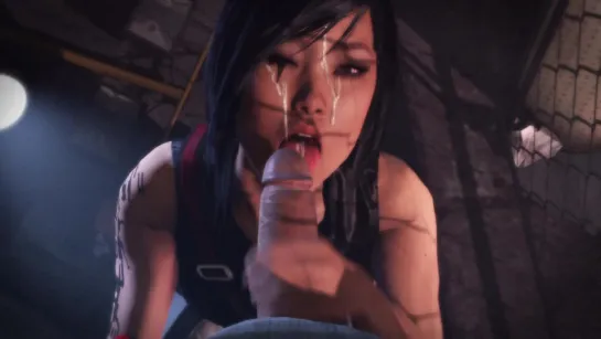 Faith - Blowjob (Mirror's Edge sex)