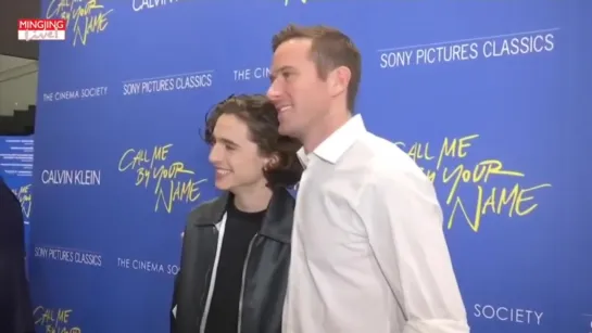 Timothée Chalamet  Armie Hammer