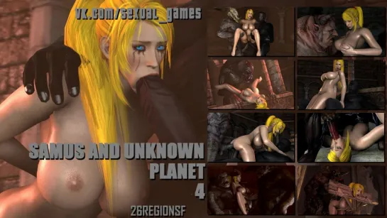 Samus and Unknown Planet 4 (Metroid, DOOM sex)