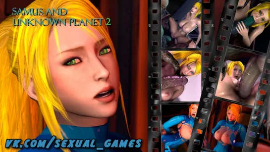 Samus and Unknown Planet 2 (Metroid, DOOM sex)