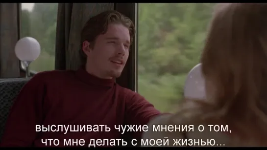 Перед Рассветом | Before Sunrise (1995) Eng + Rus Sub (1080p HD)