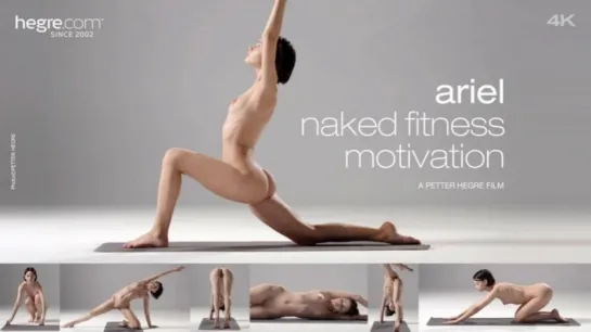 Ariel - Naked fitness motivation (2017)