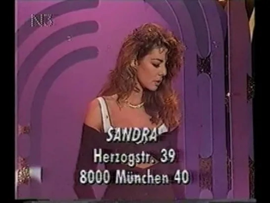 Sandra - Steady me ( live, Die Aktuelle Schaubude 19.06.1992 )