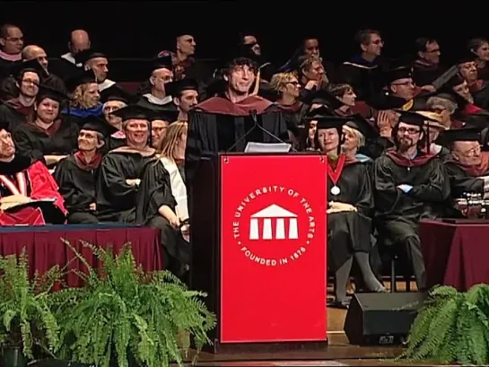 Neil Gaiman Addresses the University of the Arts Class of 2012