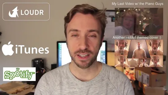 Peter Hollens- Song of The Lonely Mountain - The Hobbit