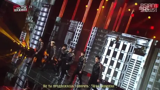 [LIVE] 2PM - Game Over (MBC Gayo Daejun 131231) [рус.саб]