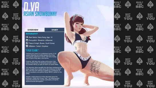 BLACKED DVA - Steph / Stephi3_wb - PMV, HMV, Blacked Waifus, 3D