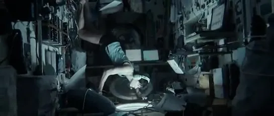 Отрывок из фильма "Гравитация / Gravity (2013)" / Пожар на спутнике►filmCUT