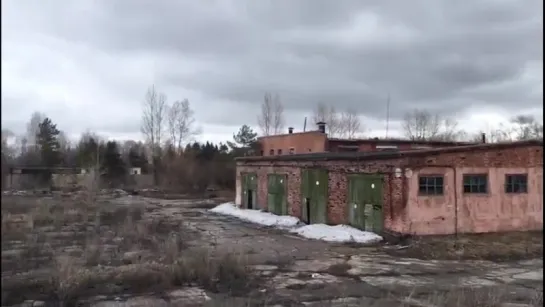 Место взрыва, где пострадали трое подростков