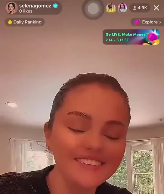 Selena via TikTok