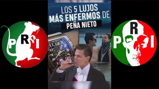 Los 5 lujos más enfermos de Peña Nieto