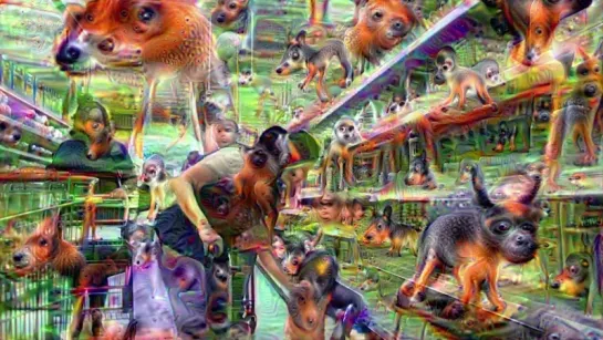 Deep Dream - Pouff - Grocery Trip