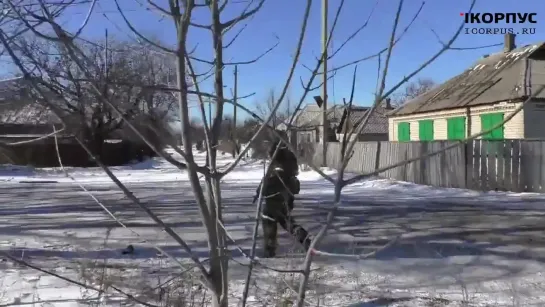 Как герои ДНР заходили в г.Дебальцево