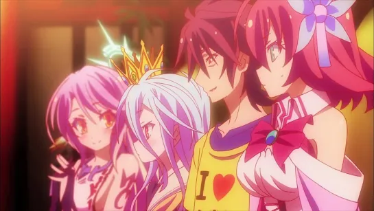 No Game No Life / Нет игры - нет жизни - 8 серия [Lupin & Nuriko]