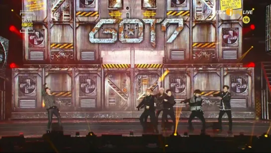 GOT7  - Hard Carry @ 26th Seoul Music Awards 170119