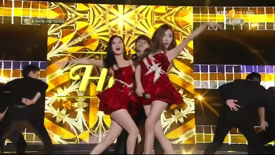 150122 TaeTiSeo - Holler @ The 24th Seoul Music Awards