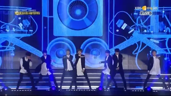 150122 Infinite - Last Romeo & Back @ The 24th Seoul Music Awards