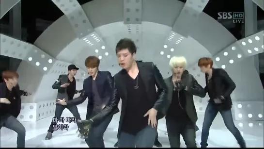 Super Junior - A-Cha @ Inkigayo 111023