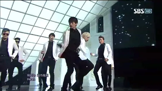 Super Junior - SPY @ Inkigayo 120812