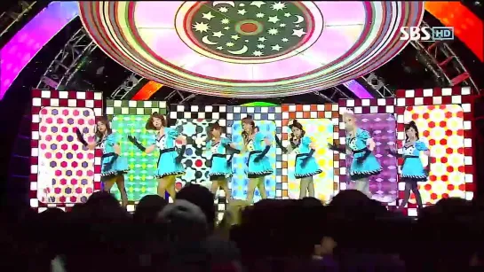 T-ara - Sexy Love @ Inkigayo 120909