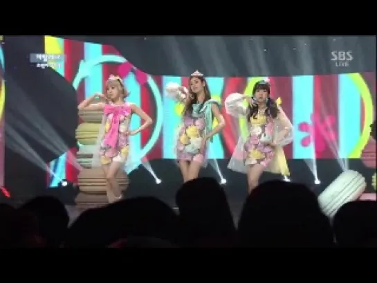 Orange Caramel - Catallena @ Inkigayo 140330