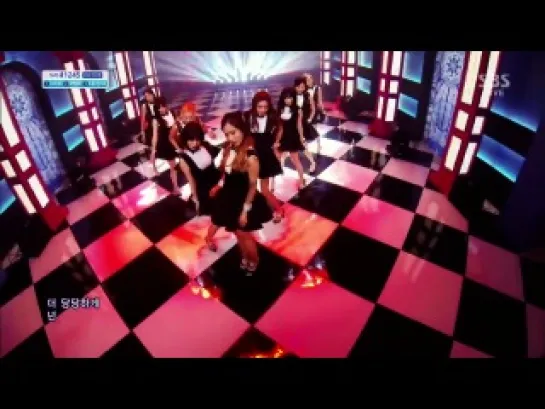 Girls' Generation - Mr. Mr @ Inkigayo 140309