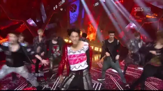 EXO - MAMA @ Inkigayo 120520