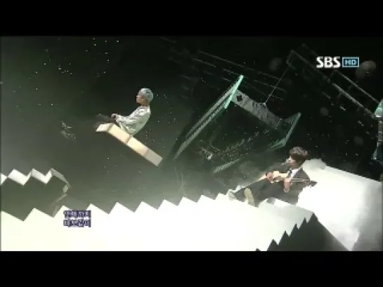 G-DRAGON - That XX + Crayon (ft. Sunga Jung) @ Inkigayo 120923