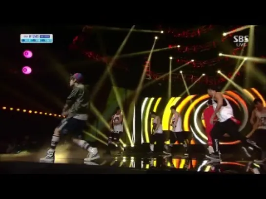 Henry  - Trap (feat. Taemin) @ Inkigayo 130609