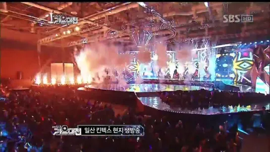 SNSD & Super Junior Dance @SBS MUSIC FESTIVAL 111229